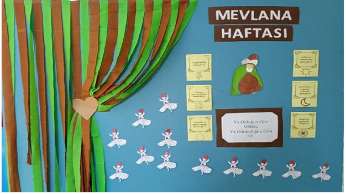 OKULUMUZDA MEVLANA HAFTASI ETKİNLİKLERİ YAPILDI