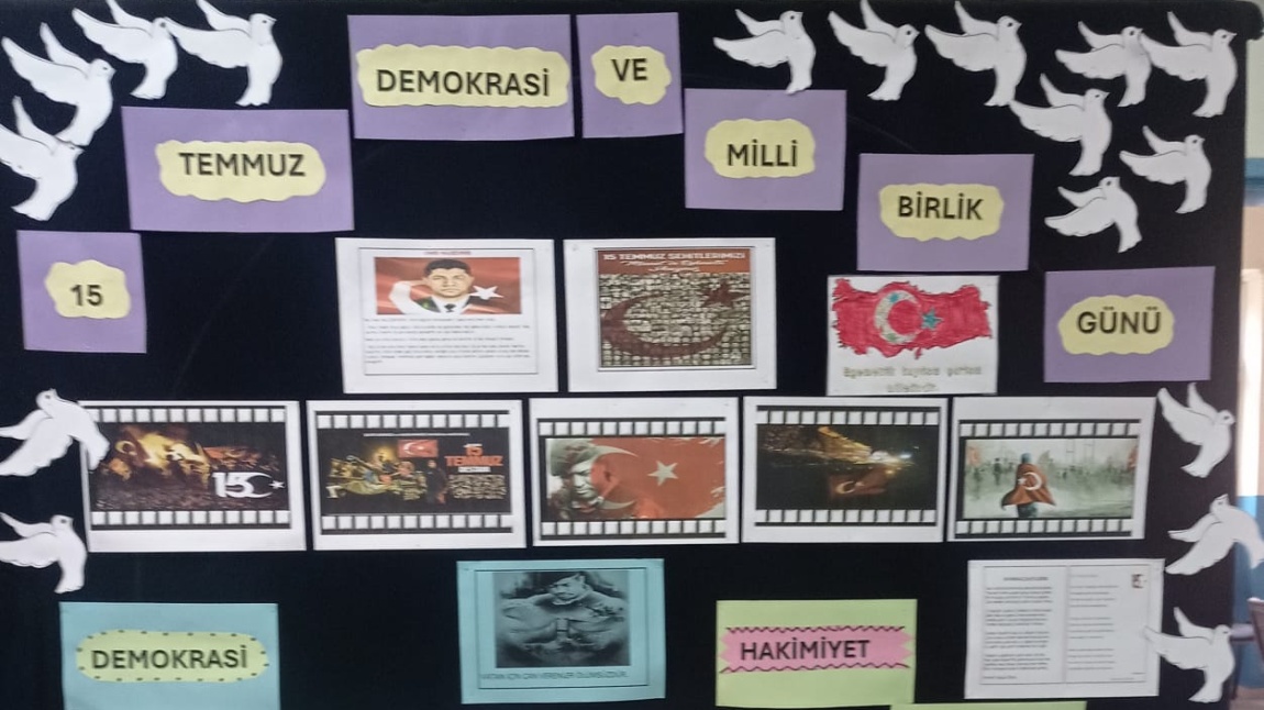 15 TEMMUZ DEMOKRASİ VE MİLLİ BİRLİK GÜNÜNÜ COŞKUYLA KUTLADIK